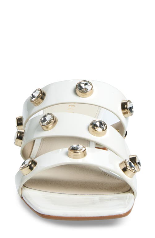 Cecelia New York Lindon Slide Sandal In White