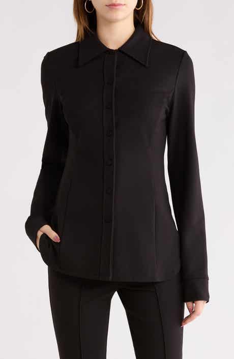 The Call Me Back Button-Up Blouse