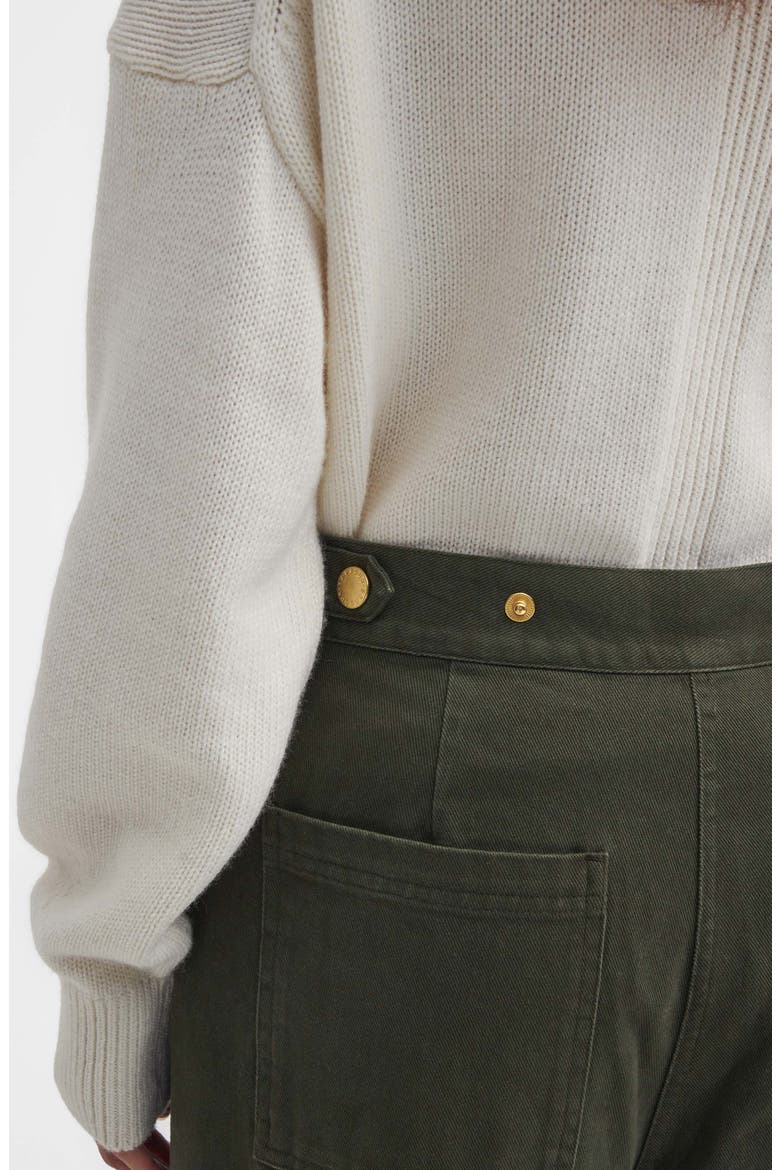 Allerston High Waist Utility Wide Leg Pants, Alternate, color, OLIVE
