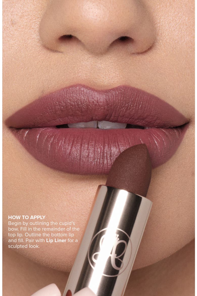Matte Lipstick, Alternate, color, HUSH PINK