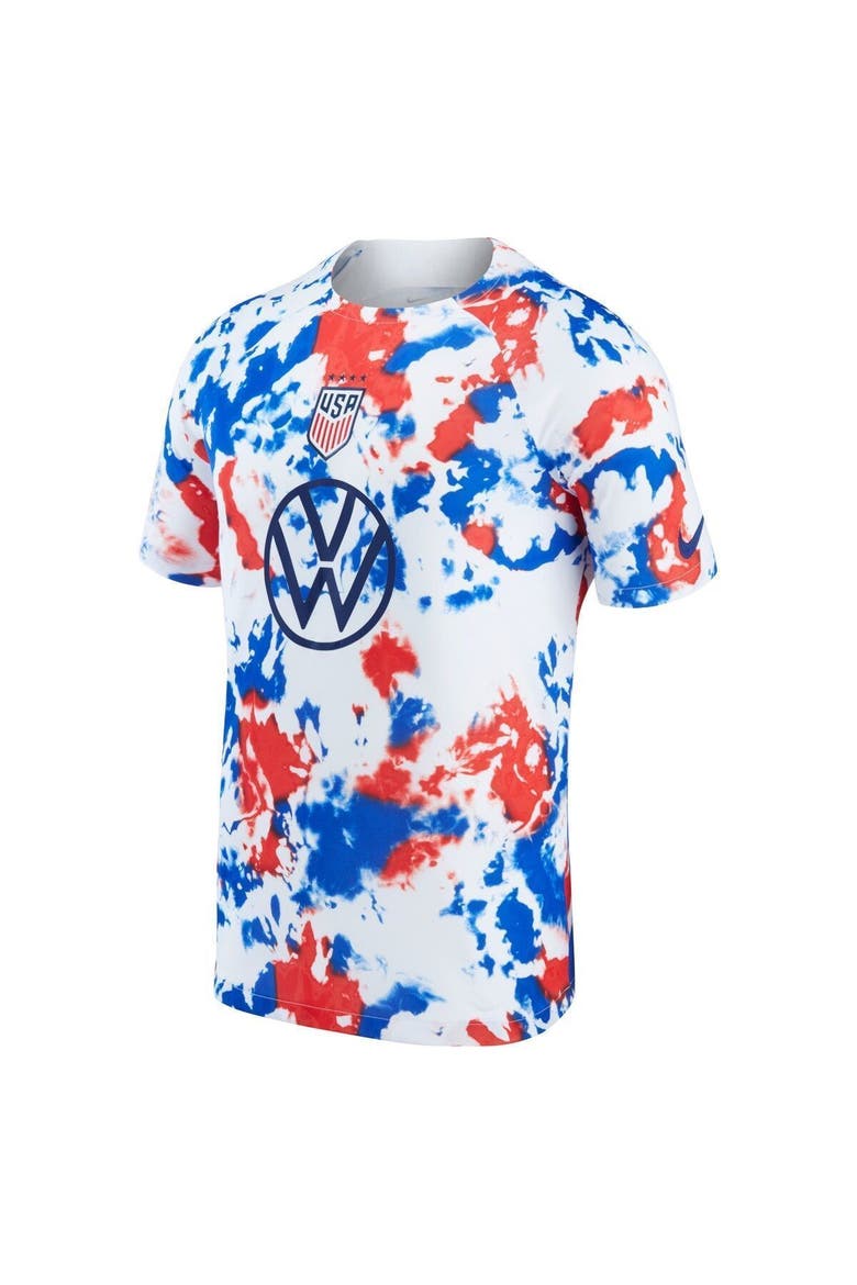 Men's Nike White USWNT 2022/23 Pre-Match Top, Alternate, color, White