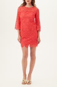 Trina Turk Atlantic Lace Shift Dress
