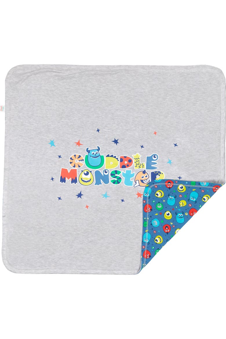 Monsters Inc. 4-Piece Sleep N' Play and Blanket Set, Alternate, color, Monsters Inc Lime