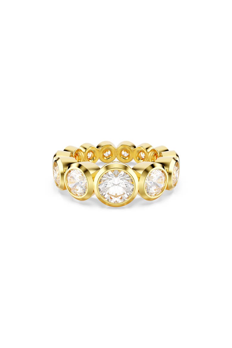 Imber Crystal Graduated Eternity Ring, Main, color, WHITE/ GOLD