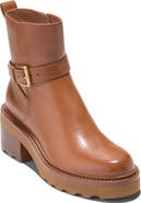 Cole Haan Solene Lug Buckle Bootie
