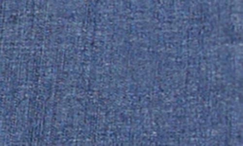 Shop Jones New York Patch Pocket Long Sleeve Denim Shirtdress In Dark Wash