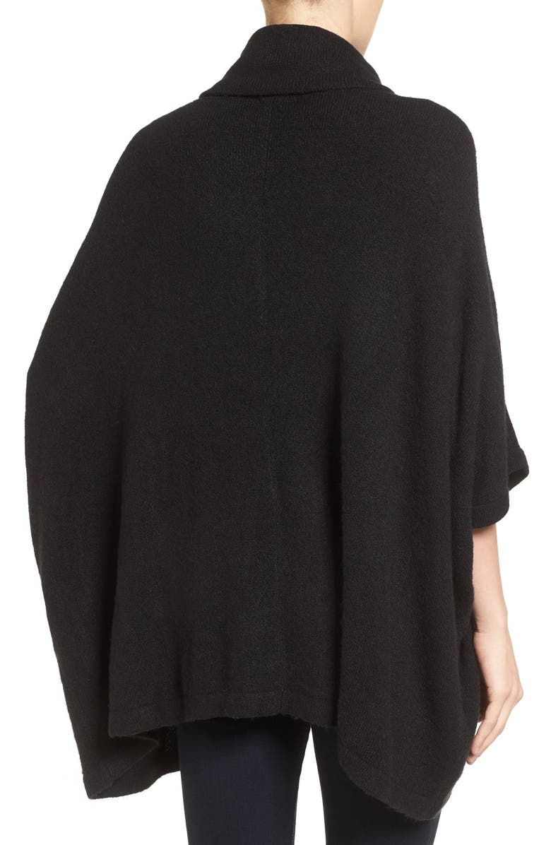 Caslon<sup>®</sup> Cowl Neck Sweater Poncho, Alternate, color,
