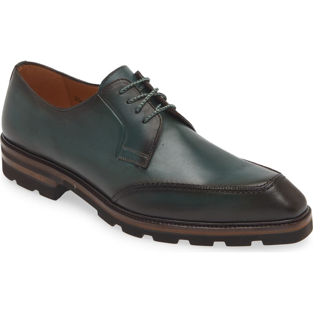 Mezlan Lug Sole Derby in Forest