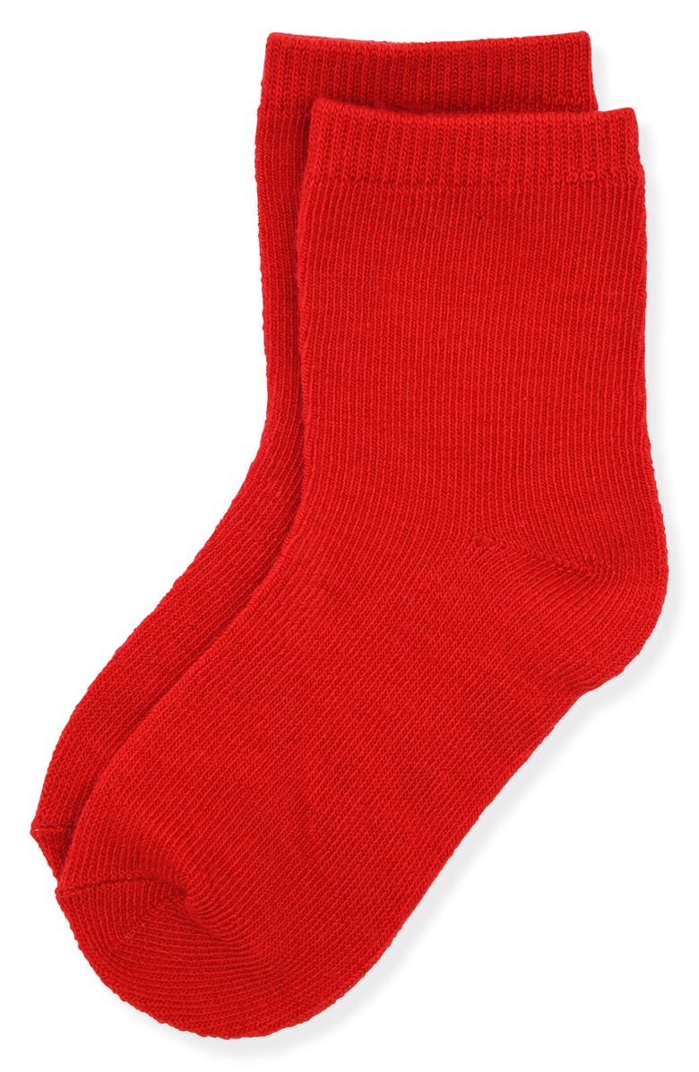 SLEEP ON IT Kids' Fitted Two-Piece Pajamas & Socks Set, Alternate, color, Pink