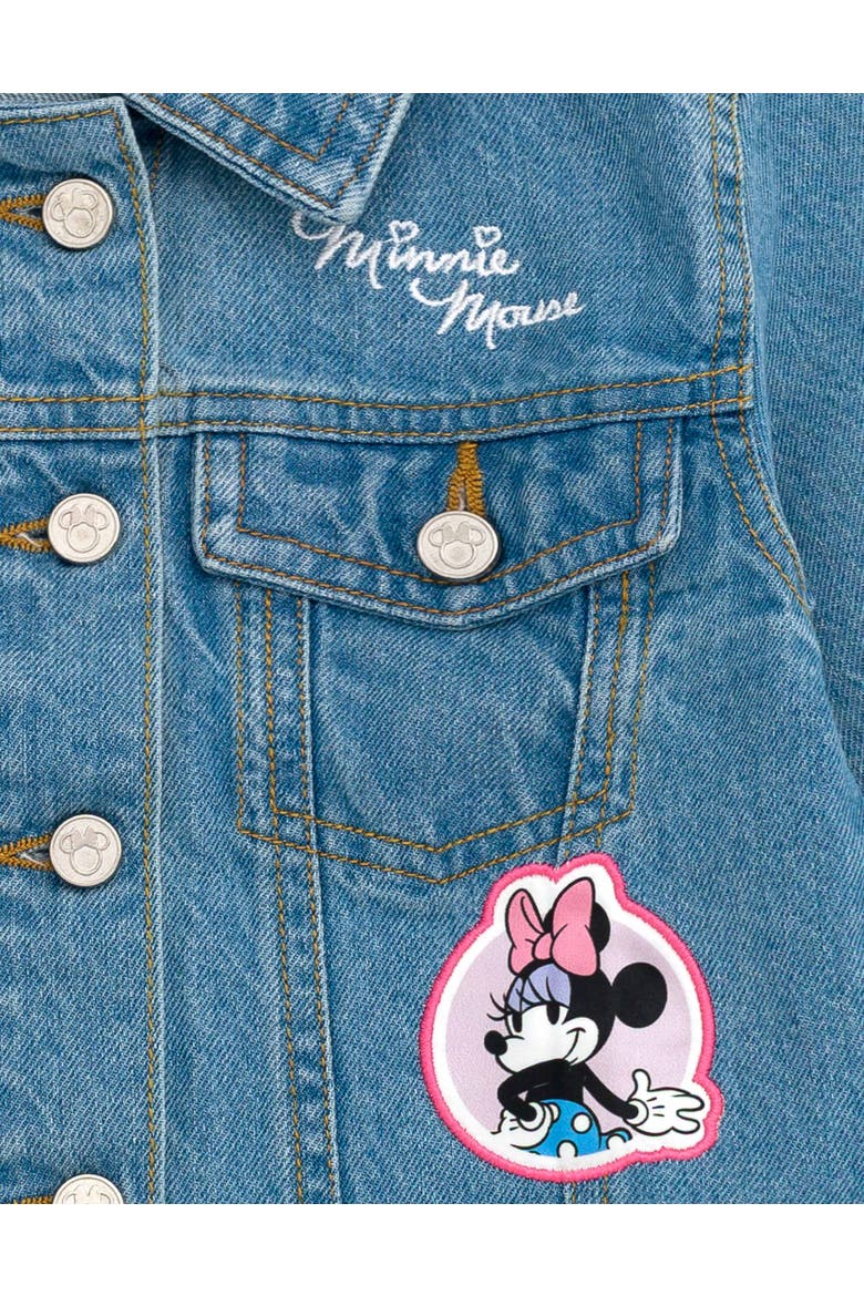 Minnie Mouse Denim Jacket, Alternate, color, Minnie Mouse Blue