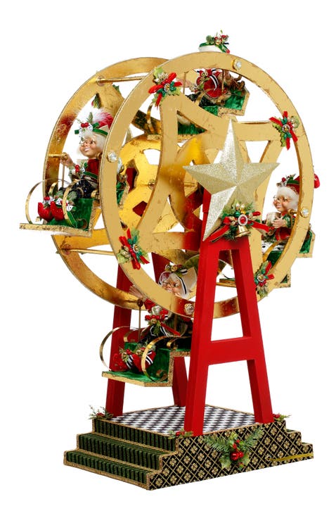 North Pole Ferris Wheel with Elf
