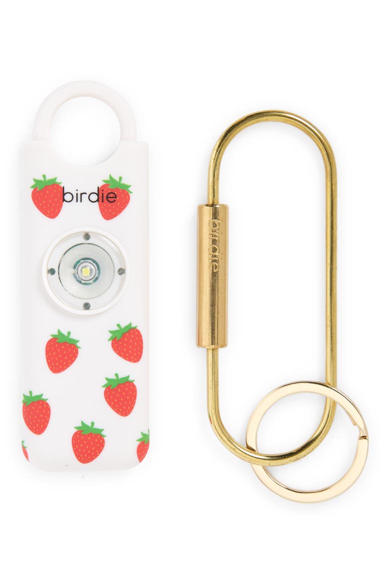 She's Birdie Personal Safety Alarm, Main, color, STRAWBERRY
