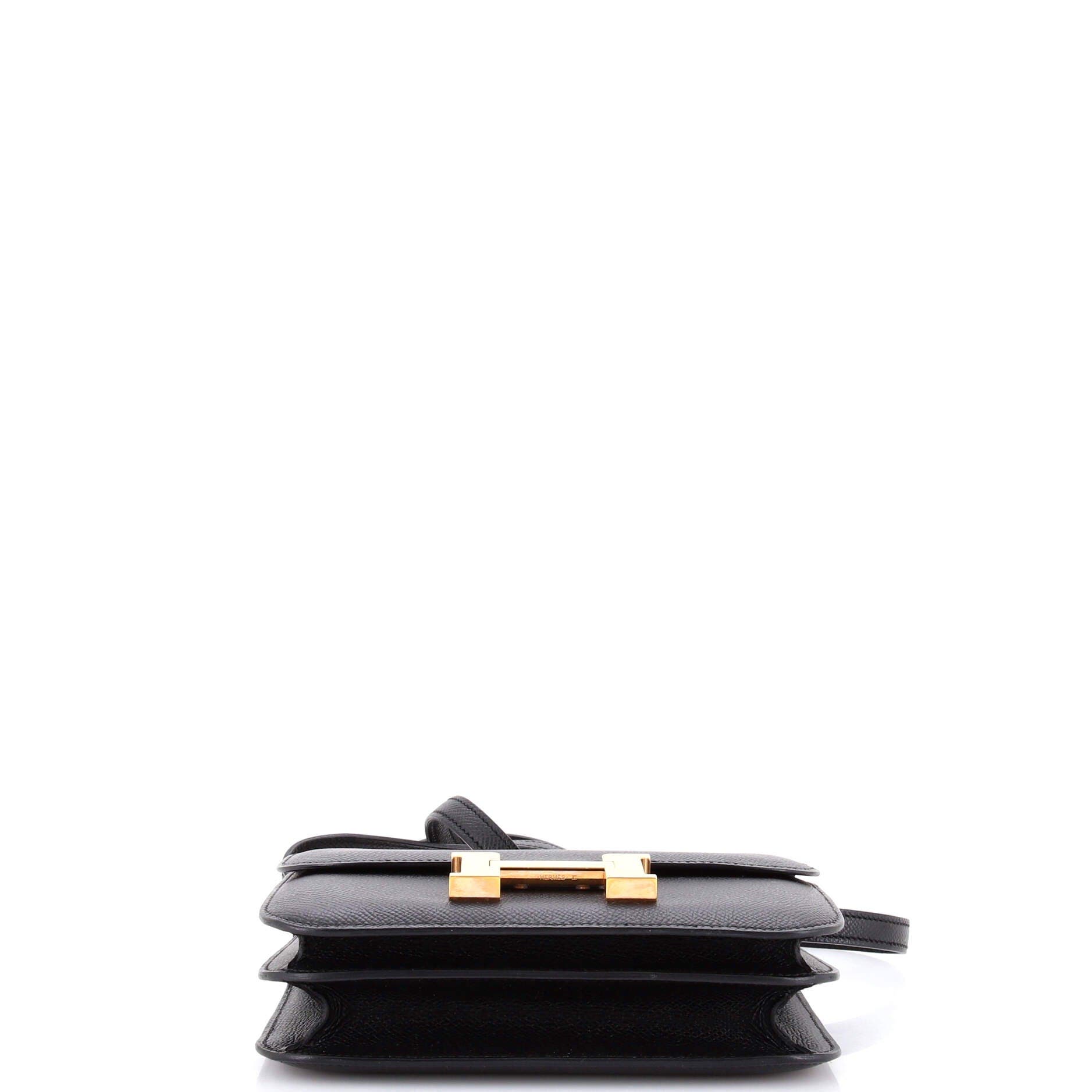 Pre-Owned Hermes Constance Bag Epsom 18, Alternate, color, Noir