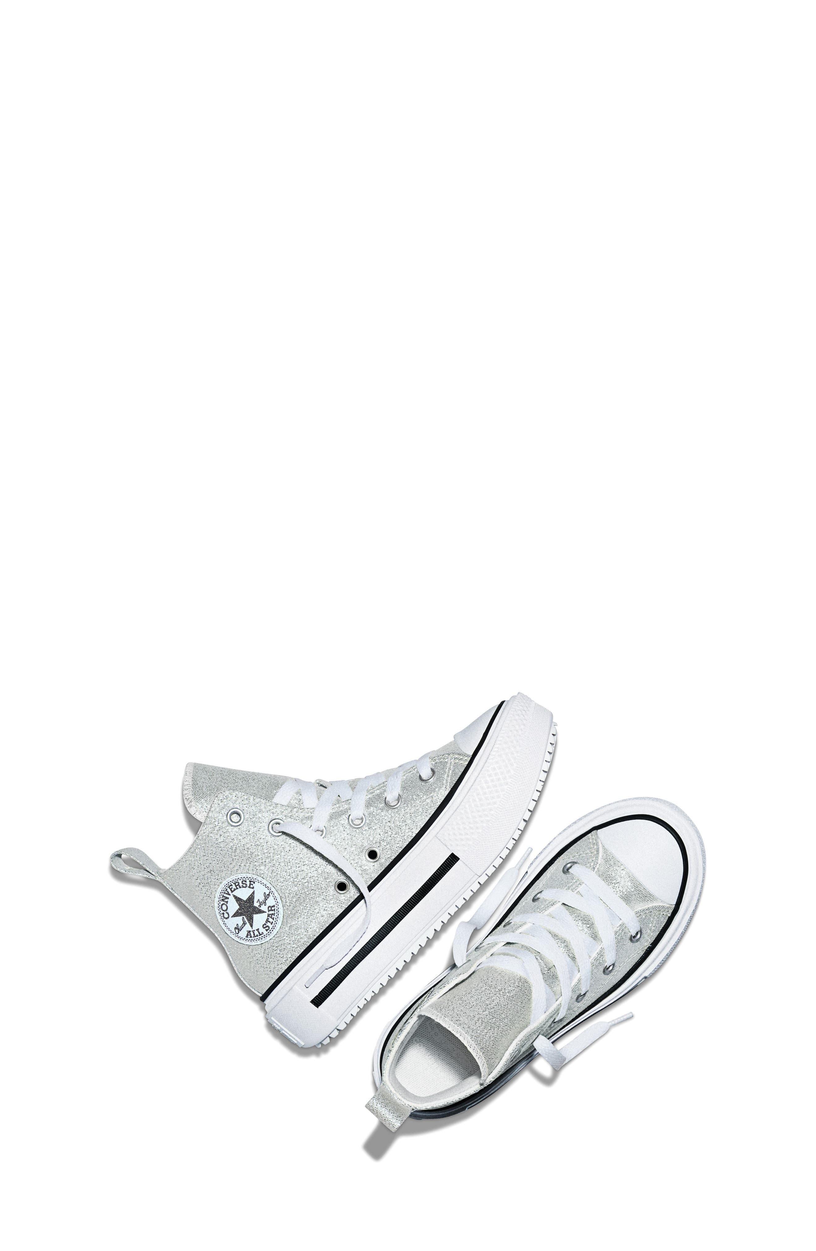 Converse Kids' Chuck Taylor All Star Lift Double Stack High Top Platform Sneaker, Alternate, color, 