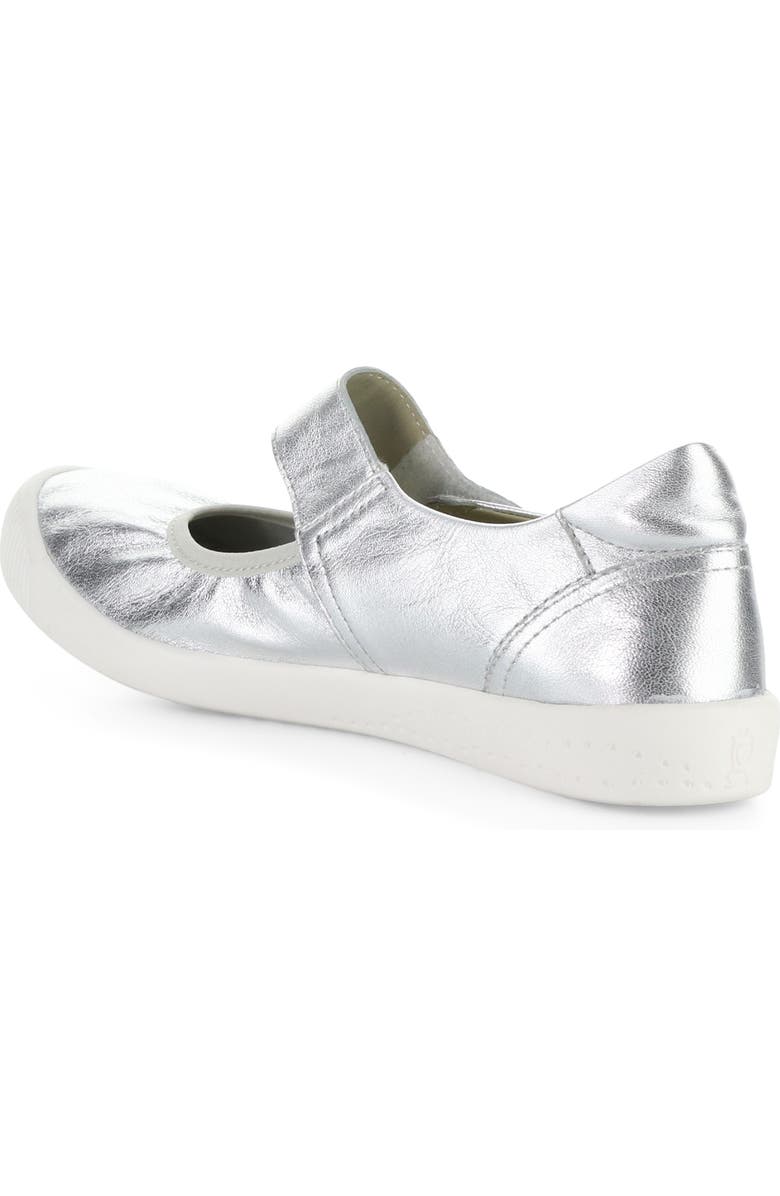 Softinos by Fly London Igla Mary Jane Sneaker, Alternate, color, Silver