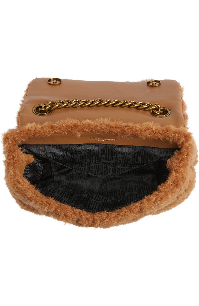 Kurt Geiger London Kensington Faux Fur Crossbody Bag, Alternate, color,