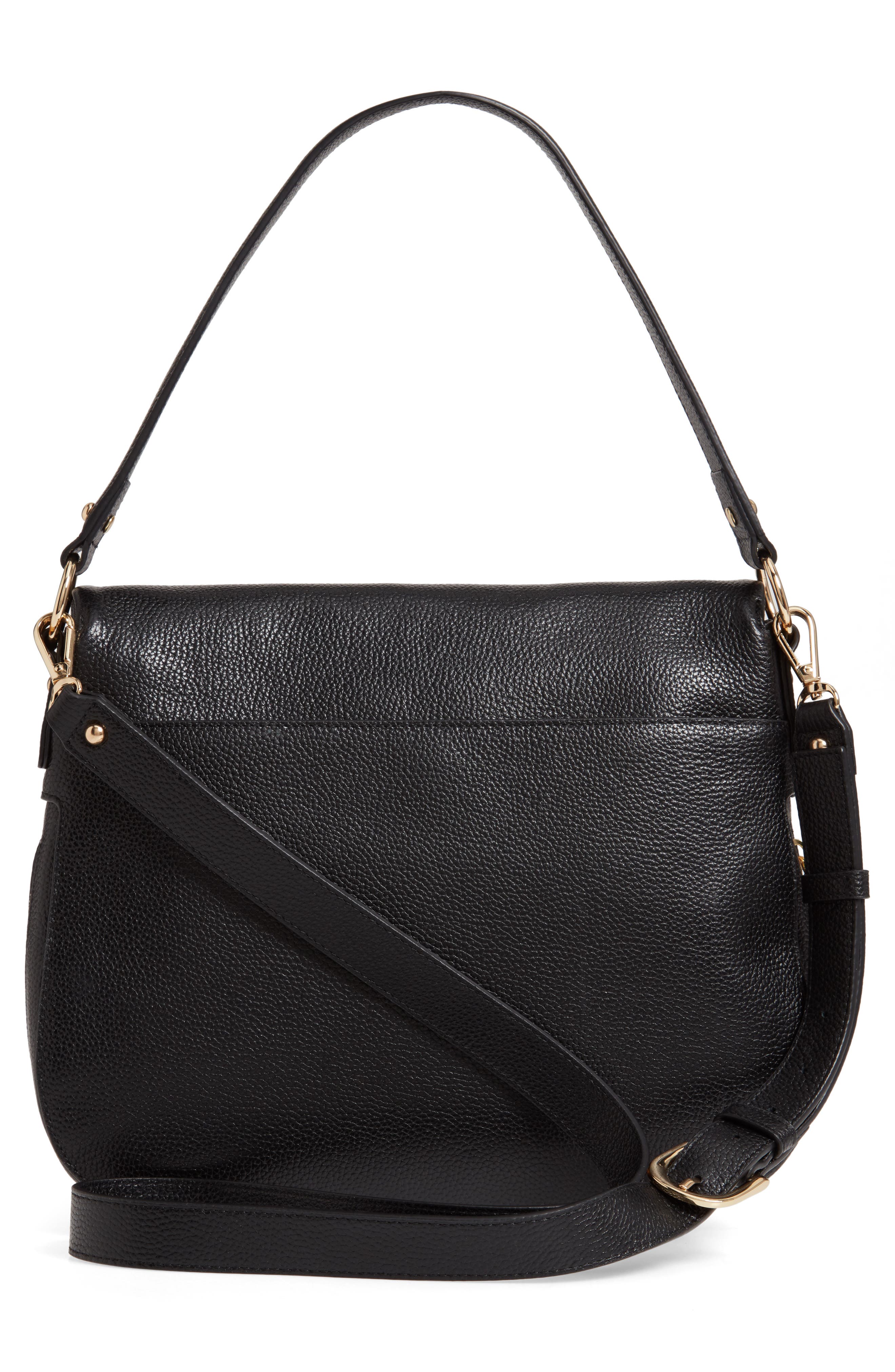 Nordstrom Bella Leather Crossbody Bag, Alternate, color, 