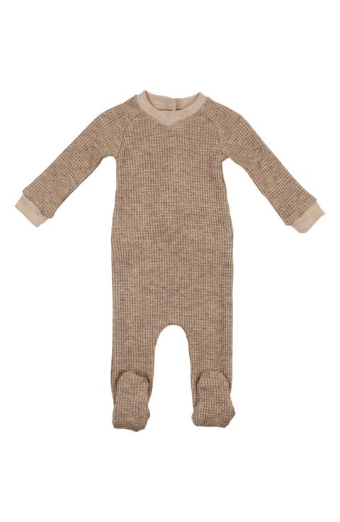 Waffle Knit Footie (Baby)