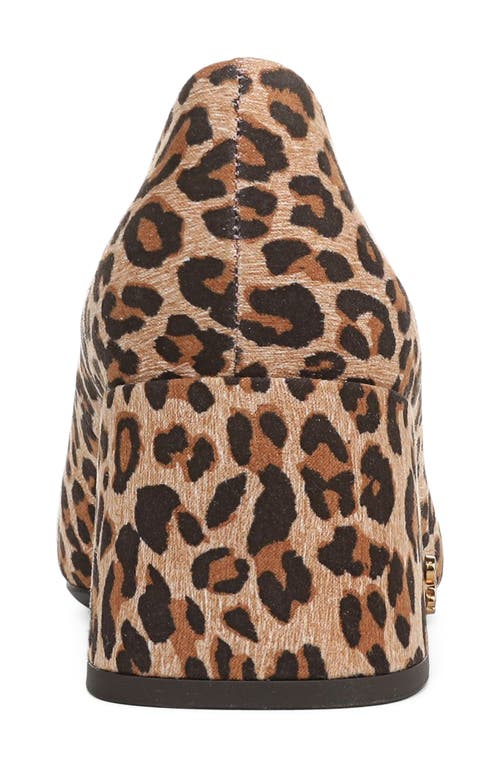 Sam & Libby Gianella Square Toe Pump In Animal Print