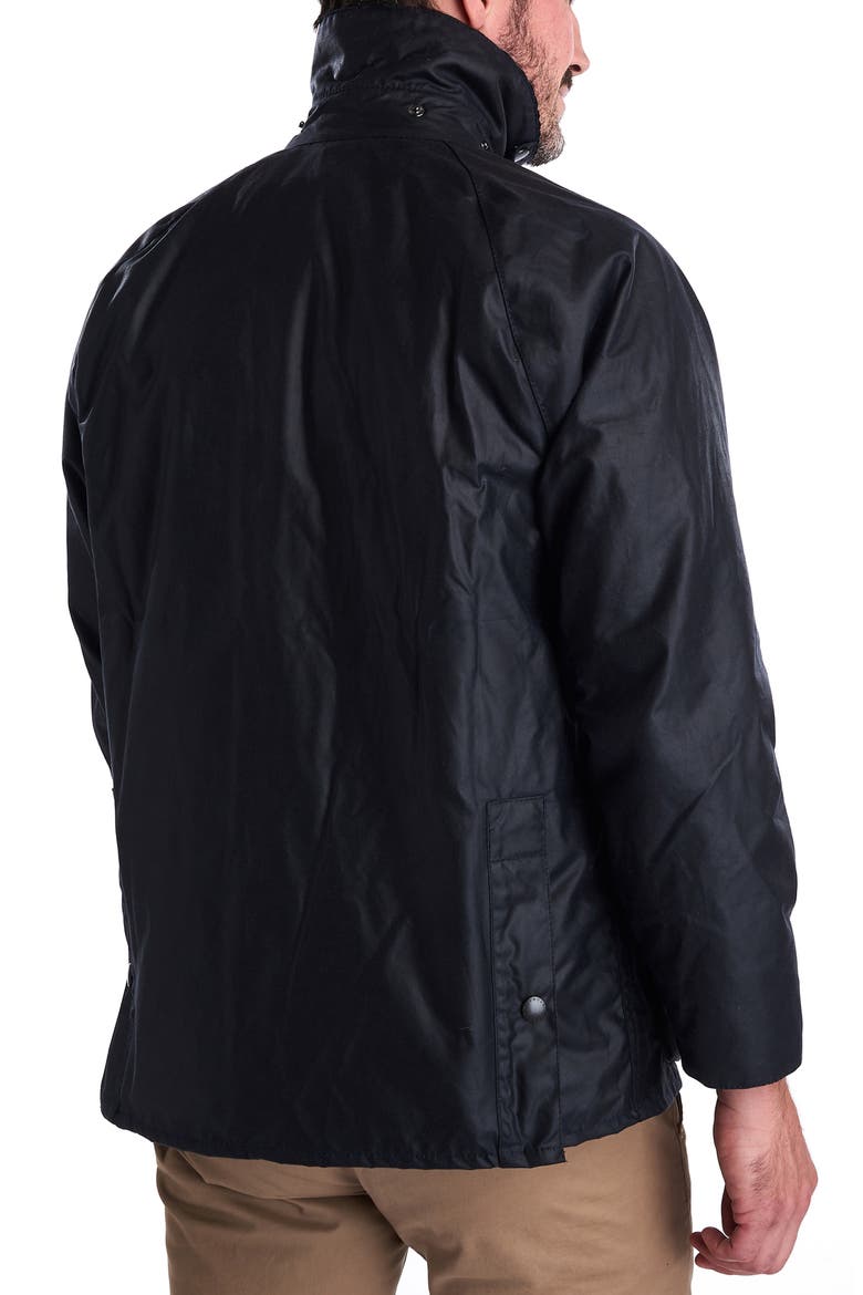 Bedale Water Resistant Waxed Cotton Jacket, Alternate, color, NAVY