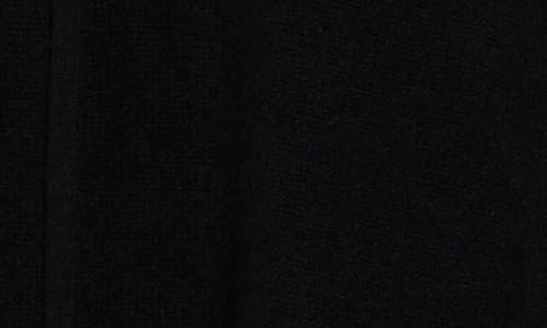 Nordstrom Cashmere Sweater Hoodie In Black