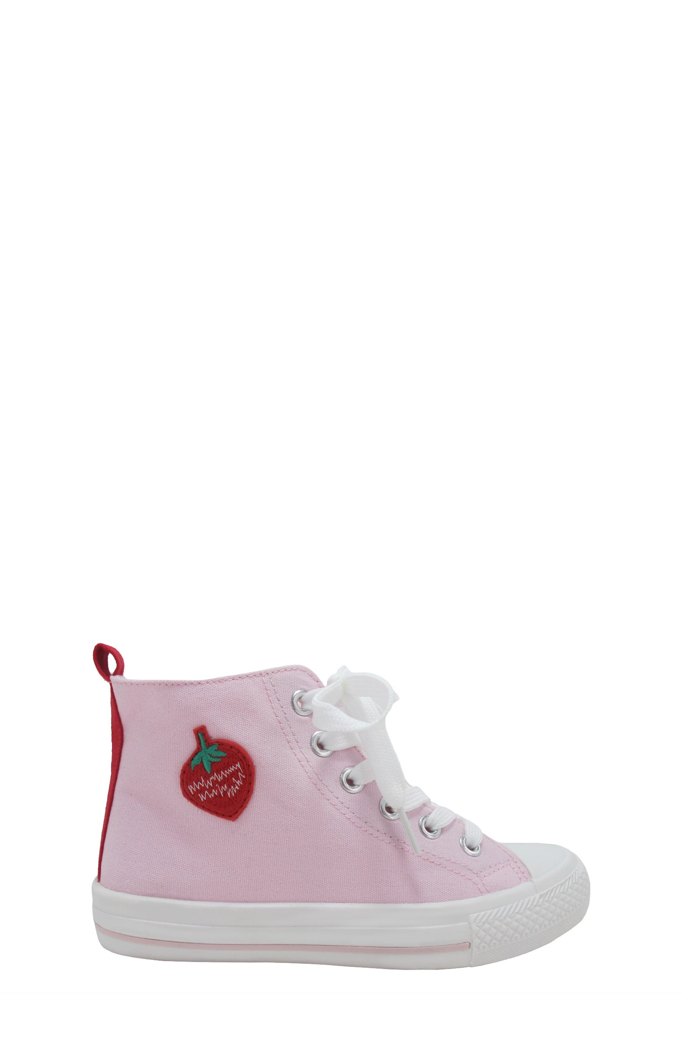 JELLYPOP Kids' Noalinda High Top Sneaker, Alternate, color, Pink