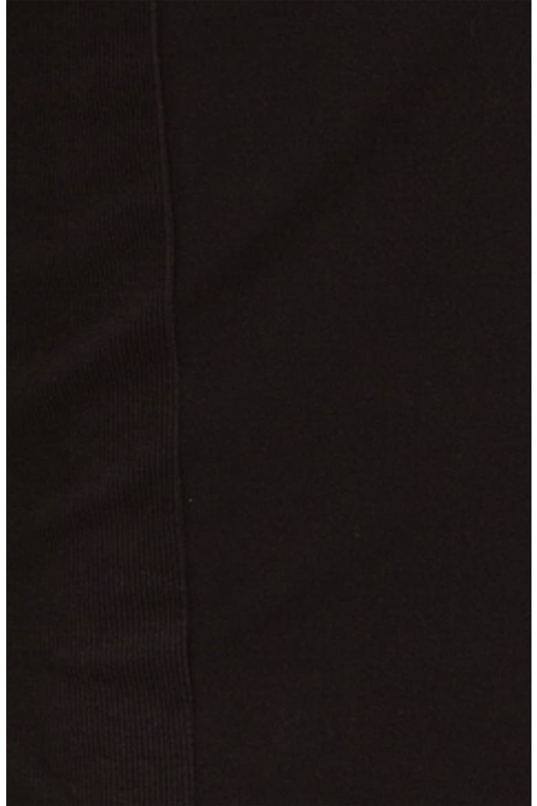 Rib Panel Pencil Skirt, Alternate, color, BLACK