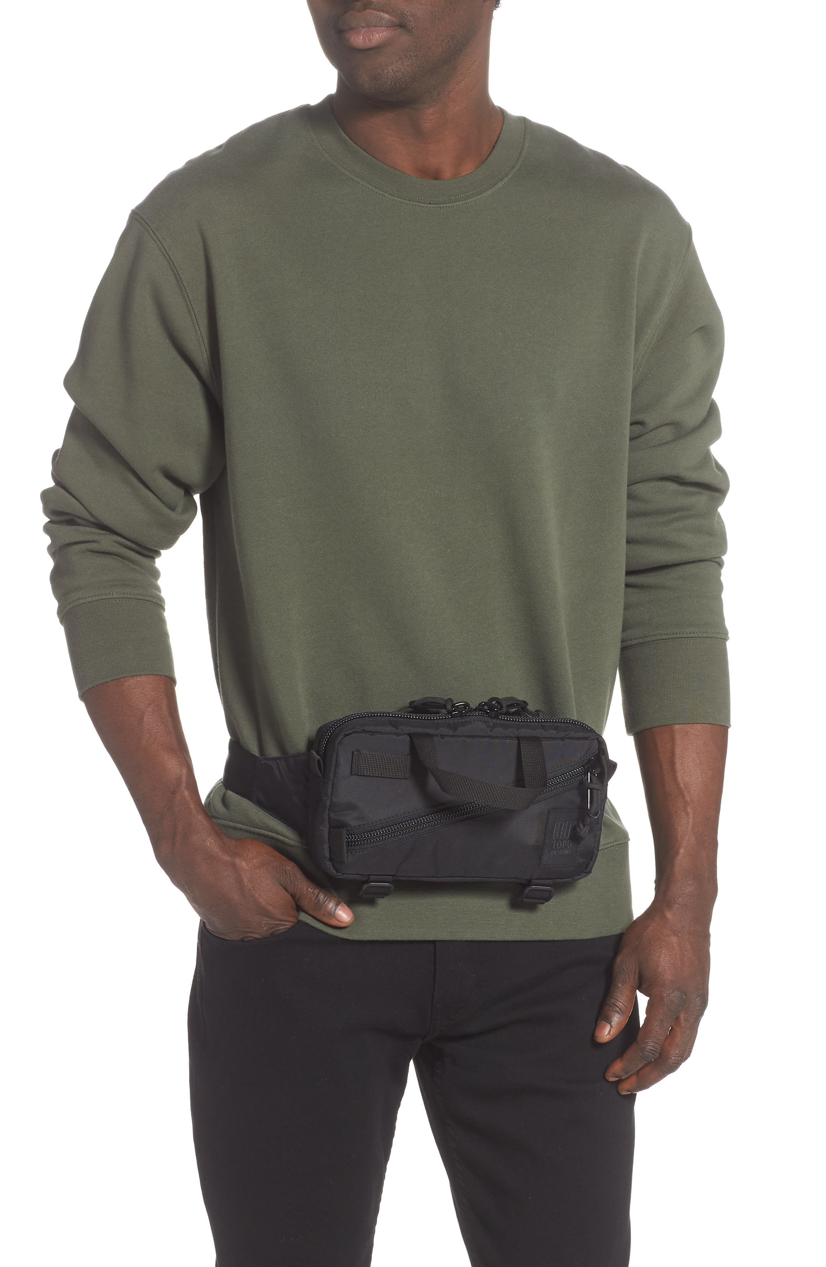 Topo Designs Mini Quick Pack Belt Bag, Alternate, color, 