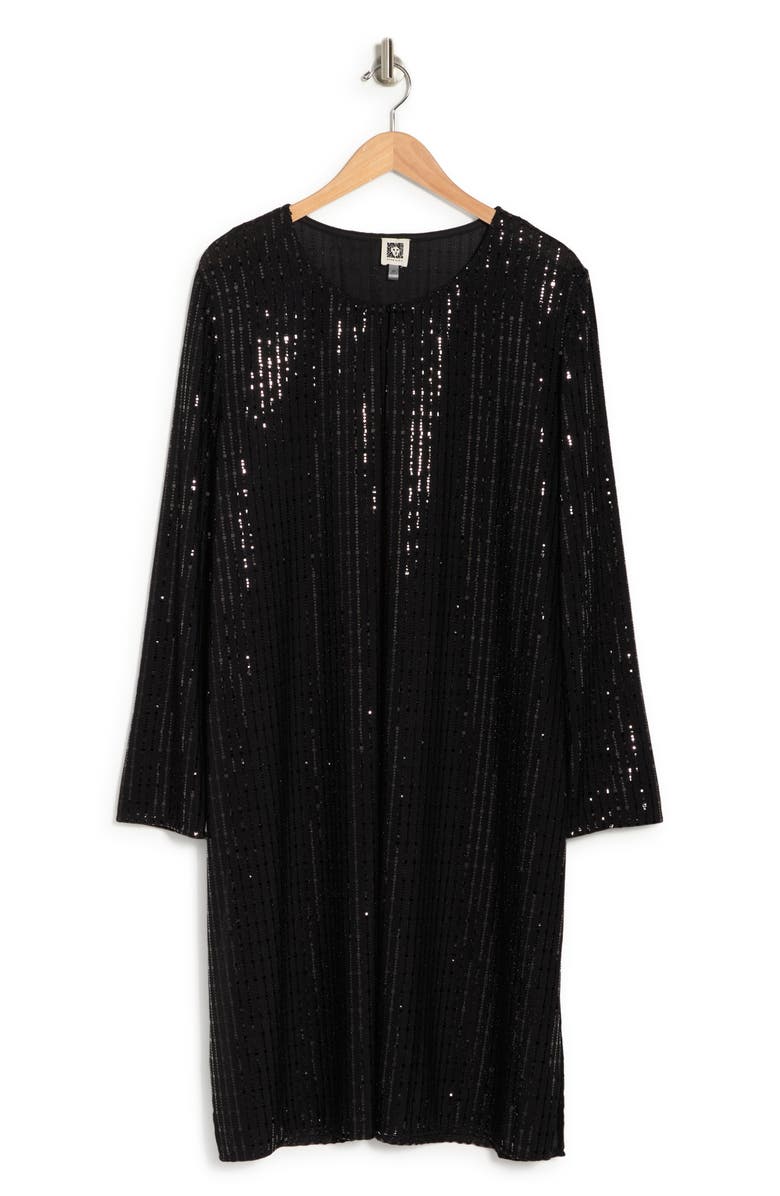 Anne Klein Linear Shine Duster, Alternate, color,