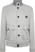 BILLIONAIRE Cashmere Wool Bomber Jacket Men