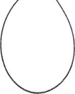 Sethi Couture Black Diamond Beaded Necklace