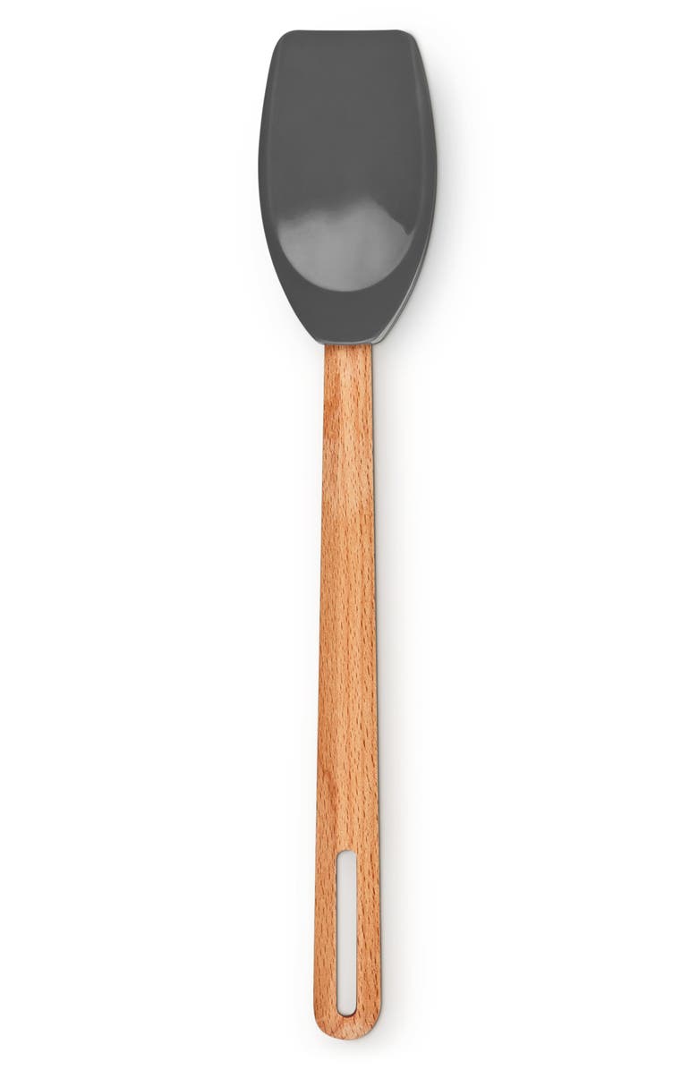 Le Creuset Signature Silicone & Wood Spatula Spoon, Main, color, 