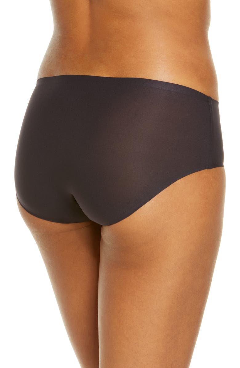 Chantelle Lingerie Soft Stretch Seamless Hipster Panties, Alternate, color, Ink-Vb