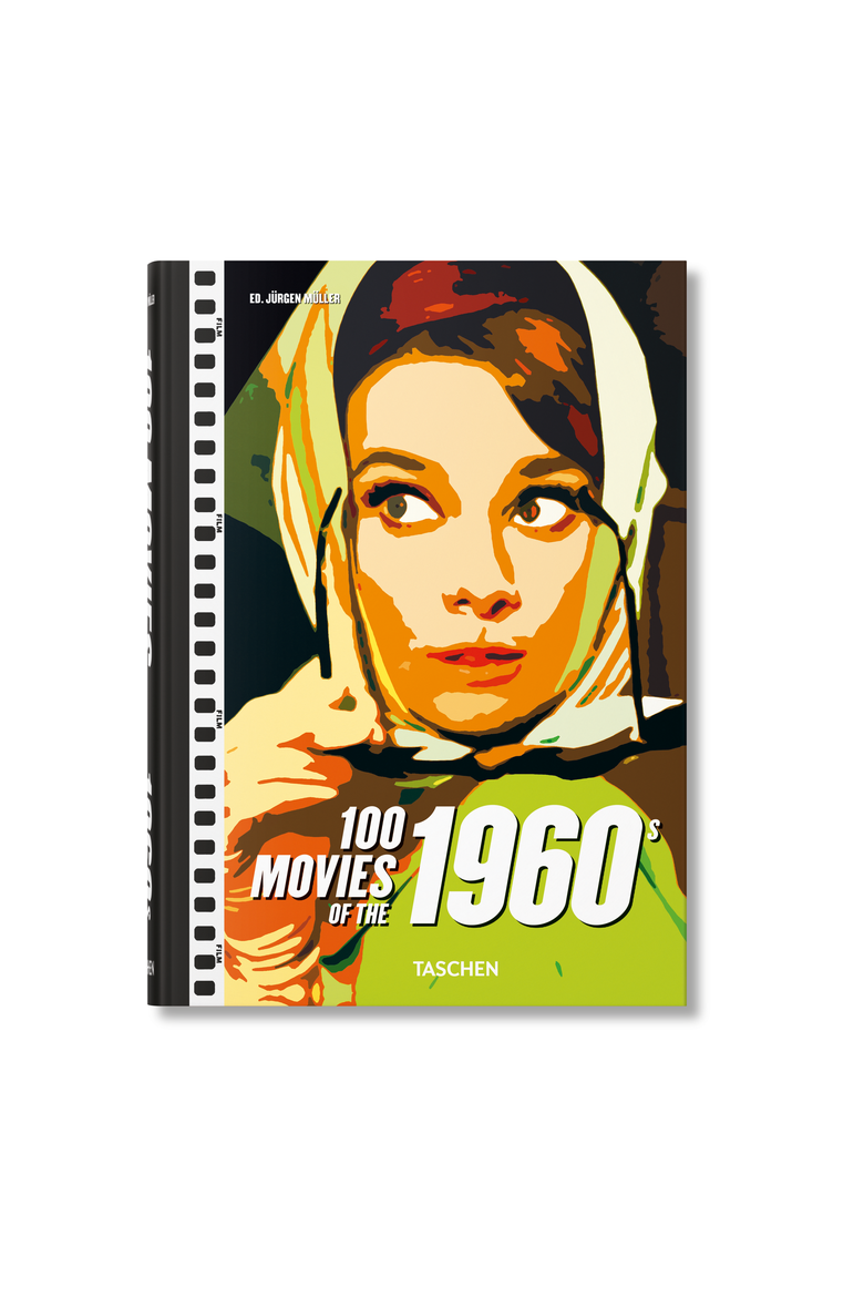 100 Movies of the 1960s Book, Main, color, Orange