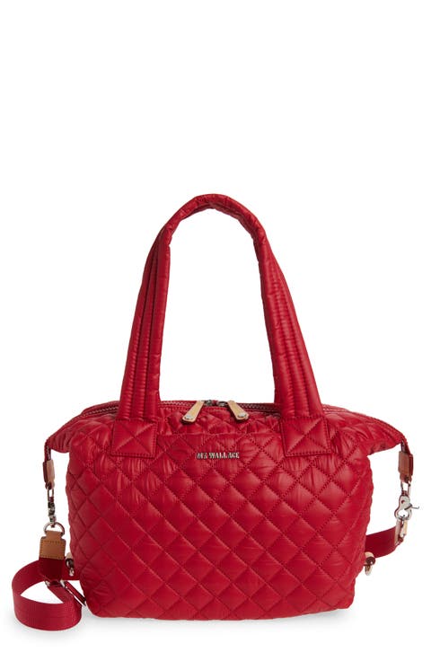 Medium Sutton Deluxe Quilted Nylon Tote
