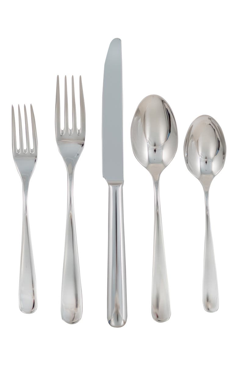 Ginkgo Flatware Millennium 62-Piece Flatware Set, Main, color, 