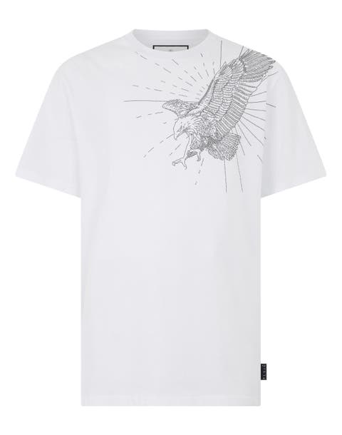 Round Neck T-Shirt Eagle Stones Men