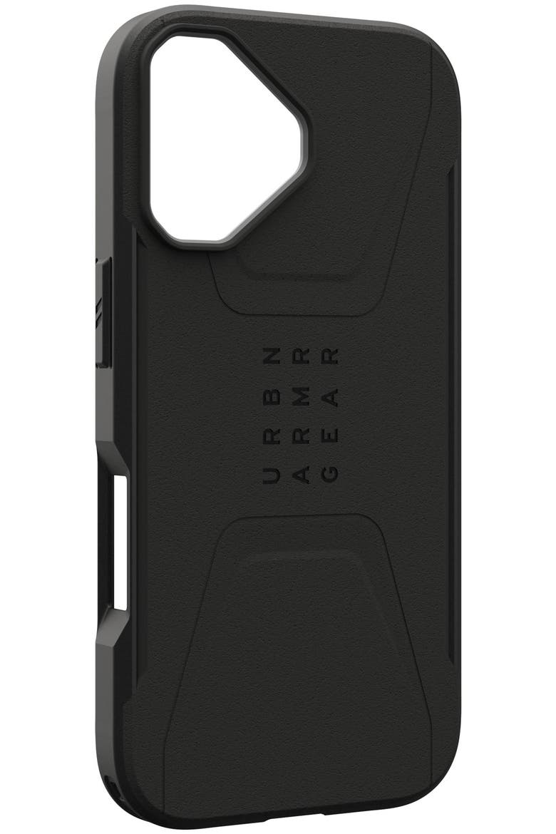 Civilian MagSafe Case for Apple iPhone 17, Alternate, color, Black