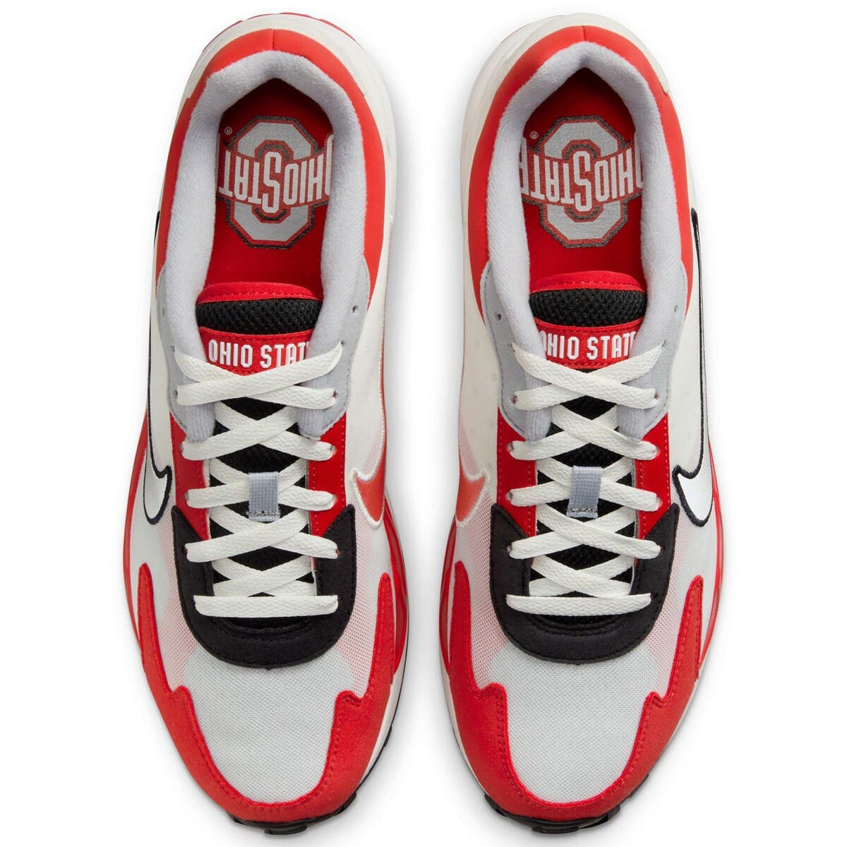 Nike Unisex Nike White Ohio State Buckeyes Air Max Solo Shoes, Alternate, color, 