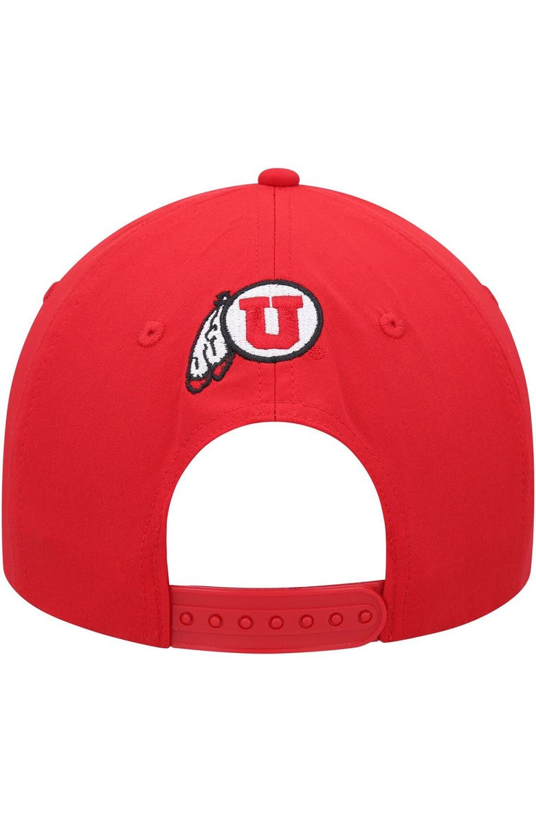 COLOSSEUM Men's Colosseum Red Utah Utes Positraction Snapback Hat, Alternate, color, Red