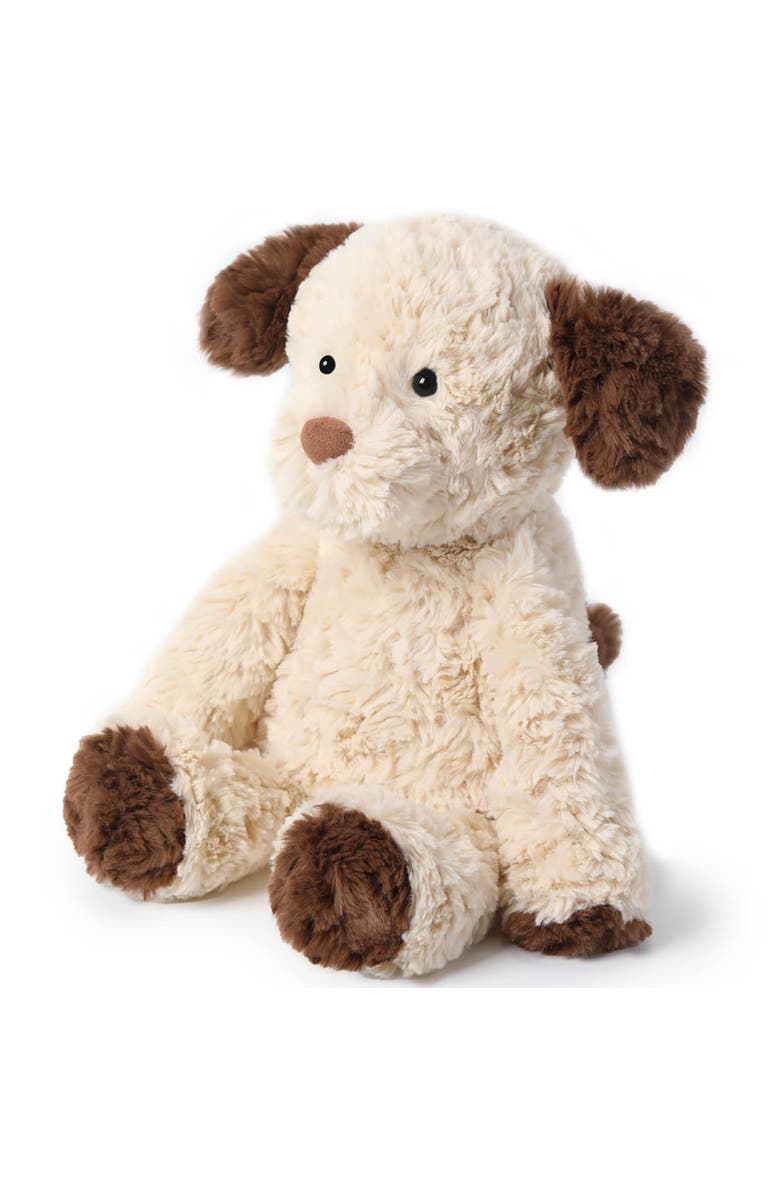 McHugs 9.8 Inch Toffee Dog Weighted Stuffed Animal, Alternate, color, Multicolored