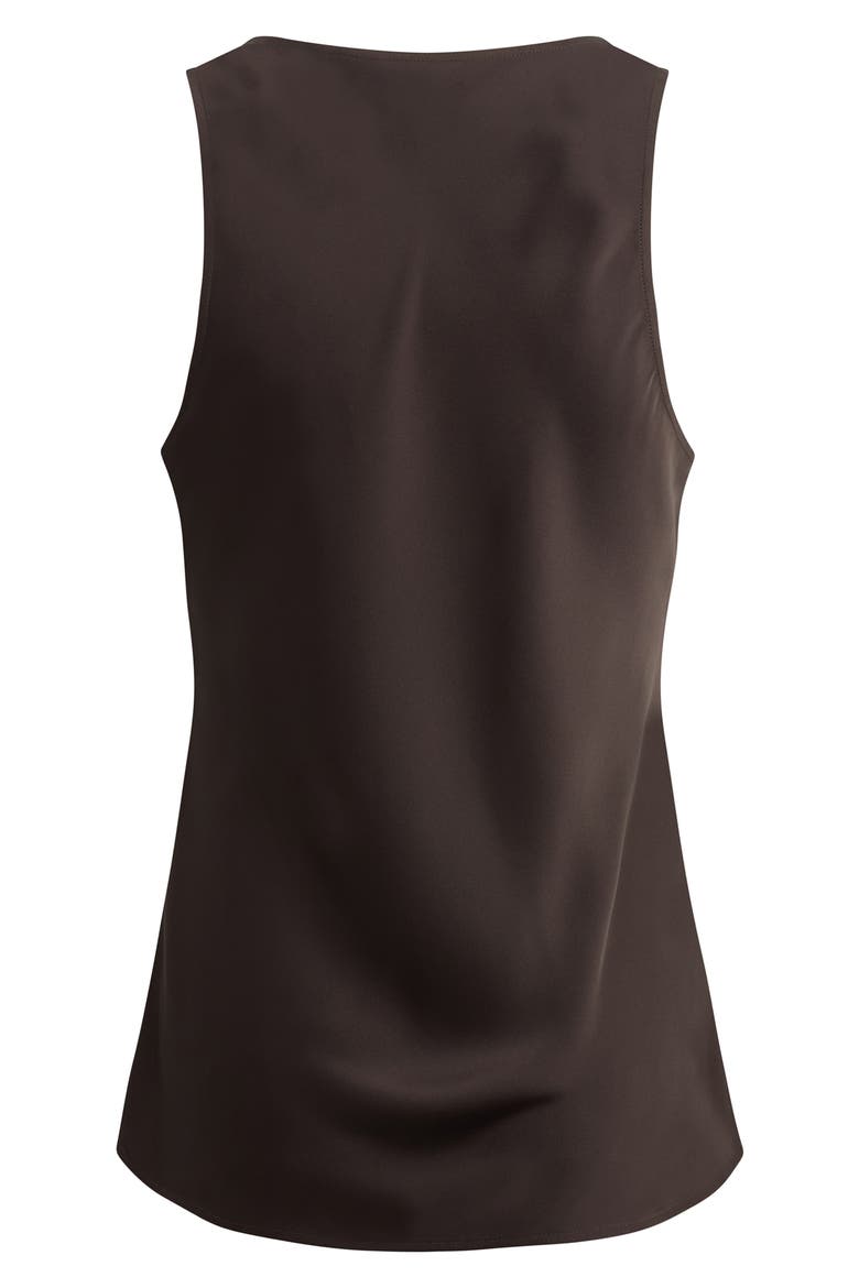 The Clean Cut Tank, Alternate, color, ESPRESSO
