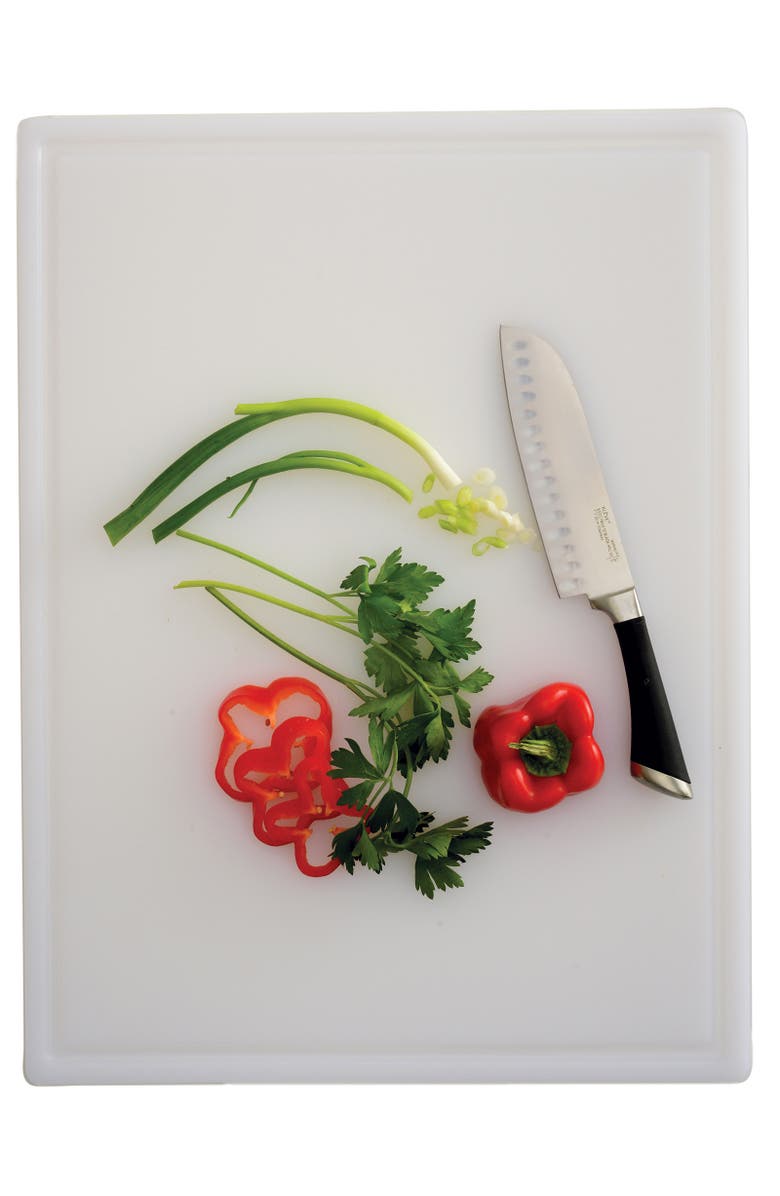 Norpro Professional 18-Inch x 24-Inch Cutting Board, White, Alternate, color, White