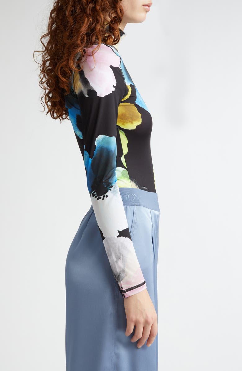 Stine Goya Watercolor Bloom Jersey Top, Alternate, color, 