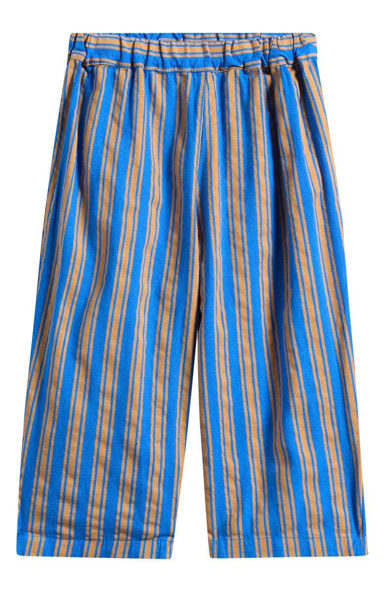 Bobo Choses New Hairline Stripe Cotton Pants, Main, color, Blue Multi