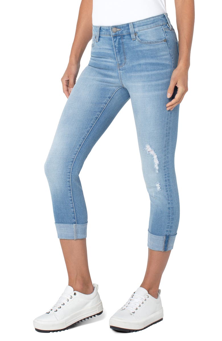 Liverpool Los Angeles Charlie Crop Jeans, Alternate, color, 