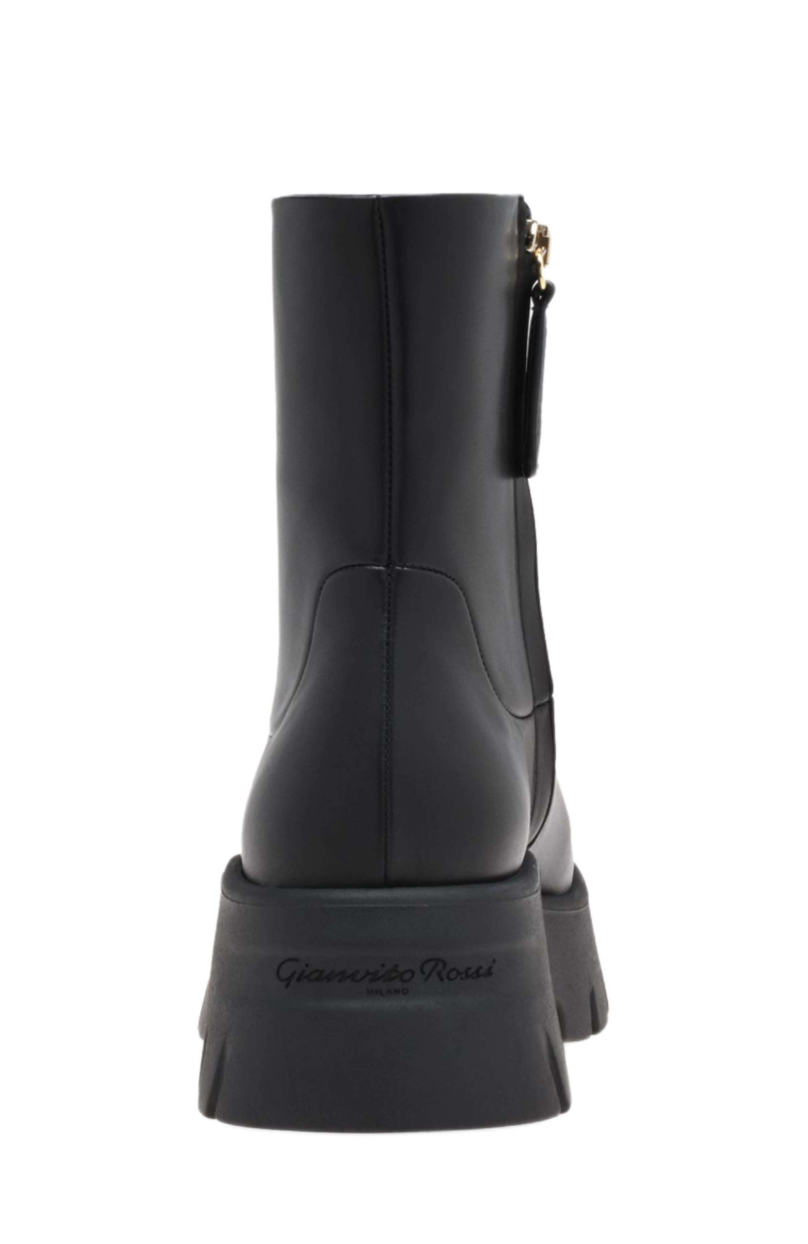 Gianvito Rossi Montey Bootie, Alternate, color, Black Calf