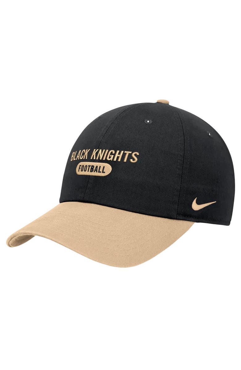 Nike Men's Nike Black Army Black Knights Colorblock Club Adjustable Hat, Main, color, 