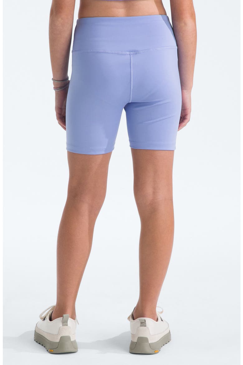 Kids' Flex Bike Shorts, Alternate, color, PERIWINKLE GLOW
