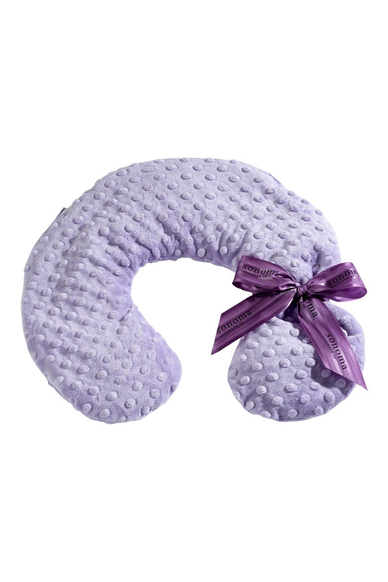 Lavender Neck Pillow, Main, color, LAVENDER